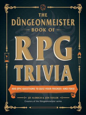 cover image of The Düngeonmeister Book of RPG Trivia
